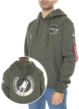 Alpha Industries Space Shuttle Hoodie (178317-142) green