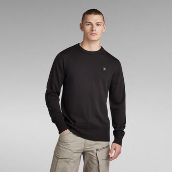 G-Star Premium Core R Crew Neck Sweater (D21931-B692) dark black