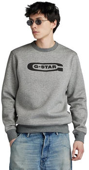 G-Star Old School Logo Sweatshirt (D23894-C235) medium grey heather