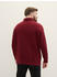 Tom Tailor Plus Sweatshirt mit Print Tawny Port red (1041131)