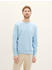 Tom Tailor Basic Sweatshirt washed out middle blue (1040828)