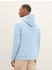 Tom Tailor Hoodie mit Logo Print washed out middle blue (1040834)