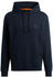 Hoodie aus Baumwoll-Terry mit Logo-Aufnäher (50509314) blau
