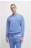 Hugo Boss Relaxed-Fit Sweatshirt aus Baumwoll-Terry mit Logo-Detail (50505268) lila