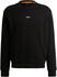 Hugo Boss Relaxed-Fit Sweatshirt aus Baumwoll-Terry mit Kontrast-Logo (50514541) schwarz