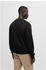 Hugo Boss Relaxed-Fit Sweatshirt aus Baumwoll-Terry mit Kontrast-Logo (50514541) schwarz