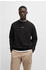 Hugo Boss Relaxed-Fit Sweatshirt aus Baumwoll-Terry mit Kontrast-Logo (50514541) schwarz