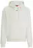 Boss Relaxed-Fit Hoodie aus Baumwoll-Terry mit Logo-Print (50486478) weiß