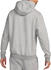 Nike Club Fleece Hoodie (FN2634) dark grey heather/light smoke grey/safety orange