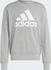 medium grey heather (IC9326): Adidas Essentials Big Logo Hoodie