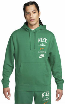 Nike Club Fleece Hoodie (FN2634) malachite/safety orange