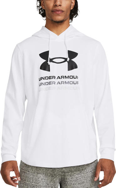 Under Armour Rival Terry Graphic Hood (1386047) white