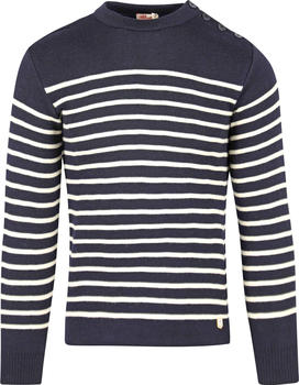 Armor-Lux Jumper Molène (70094-429) stripped navy blue