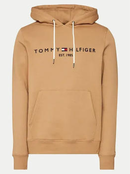 Tommy Hilfiger Organic Cotton Blend Logo Hoody (MW0MW11599) classic khaki