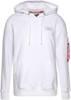 Alpha Industries Back Print Hoody (178318-09) wei&szlig;