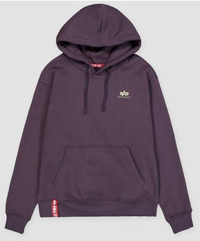 Alpha Industries Basic Hoody Small Logo (196318) plum