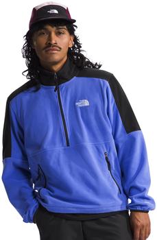 The North Face Elements Polartec 100 Fleece mit 1/4-RV für Herren (7ZXV) solar blue/TNF black