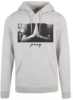 Mister Tee Pray Hoody (MT275-02946) light asphalt
