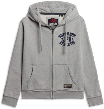 Superdry Vintage Athletic Full Zip Sweatshirt (M2014116A) light grey marl