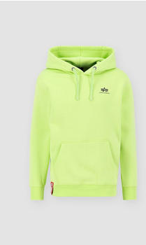 Alpha Industries Basic Hoody Small Logo (196318) hornet green