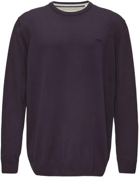 S.Oliver Strickpullover mit Logo-Stickerei (2148210.4868) lila