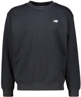 New Balance Sweatshirt Small Logo MT41507 Schwarz Relaxed Fit Herren