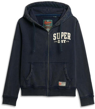 Superdry Vintage Athletic Full Zip Sweatshirt (M2014116A-ADQ) blue