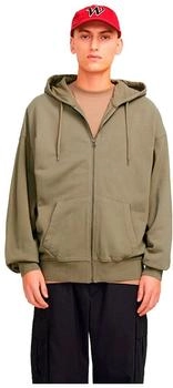 Jack & Jones Charge Faded Zip Pullover (12270279) SilverSage