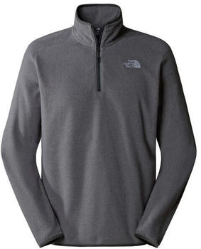 The North Face 100 Glacier 1/4 Zip Fleece (NFOA855W) medium grey heather/NPF
