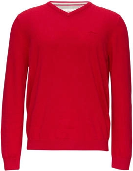 S.Oliver Strickpullover mit Logo-Stickerei (2143174.33W0) rot