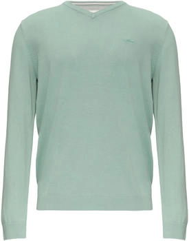 S.Oliver Strickpullover mit Logo-Stickerei (2143174.7211) gr&uuml;n