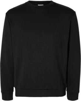 Selected Sweatshirt 'EMANUEL' schwarz
