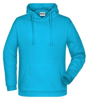 James & Nicholson Kapuzensweat turquoise