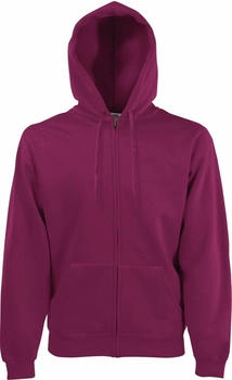 Fruit of the Loom Kapuzenjacke Premium RW3161 burgund