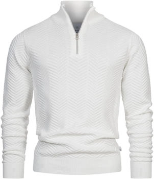Kronstadt Pullover 'Carlo' weiß