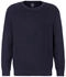 John Devin Strickpullover modischen Farben blau navy