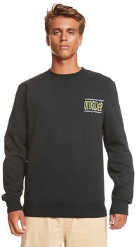 Quiksilver Sweatshirt Surf The Earth schwarz