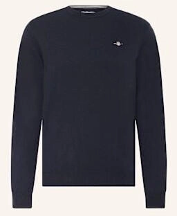 GANT Strickpullover Rundhals marine