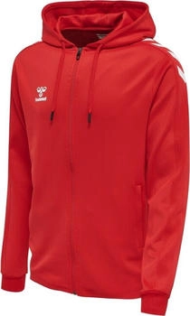 Hummel Sportsweatjacke karminrot weiß 7657311