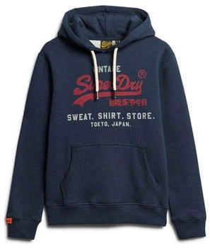 Superdry Vl Heritage Relaxed Hood Hoodie dunkelblau