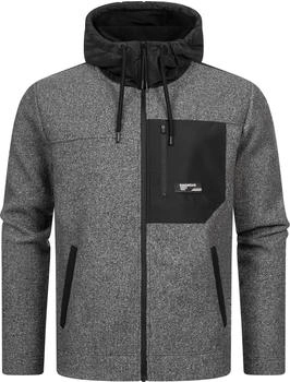 Ragwear Fleecejacke Brodney Dunkelgrau