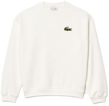 Lacoste Logo Crew Sweatshirt reinweiß Lacoste Logo Crew Sweatshirt reinweiß
