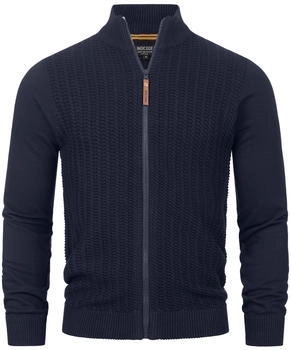Indicode Strickjacke 'Cason' navy