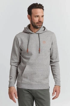 FQ1924 Sweatshirt 'THEO' graumeliert orange FQ1924