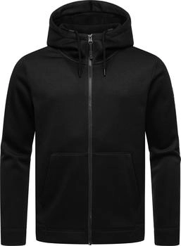 Ragwear Sweatjacke 'Fabian' schwarz