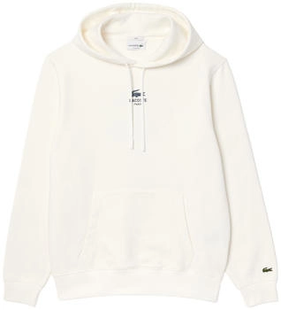 Lacoste Big Logo Hoodie reinweiß Lacoste Big Logo Hoodie reinweiß