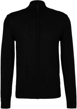 Joop! Strickjacke 'Davis' schwarz