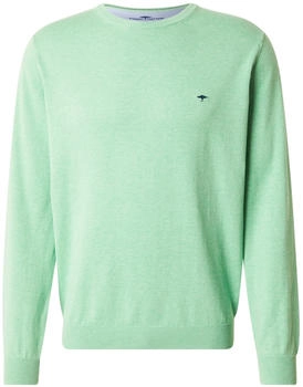 Fynch-Hatton Strickpullover Rundhalsausschnitt hellgrün