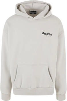 Dropsize Sweatshirt hellgrau schwarz