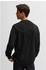 HUGO Sweatshirt aus Baumwoll-Terry mit blauem Logo-Label - Style Nedro 50522359 Schwarz